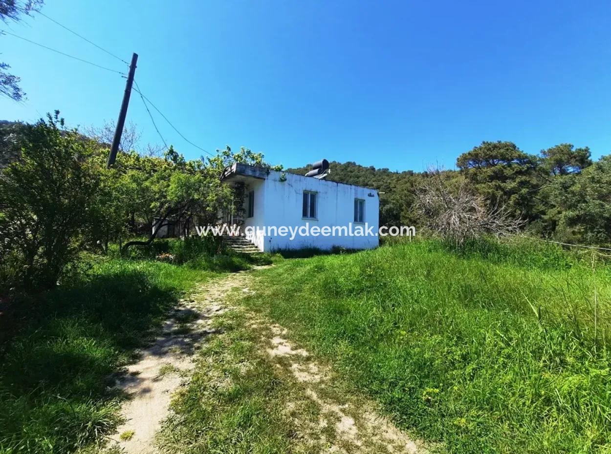 600 M2 Land Und Einfamilienhaus Mit Meerblick Zum Verkauf In Ortaca Sarıgerme