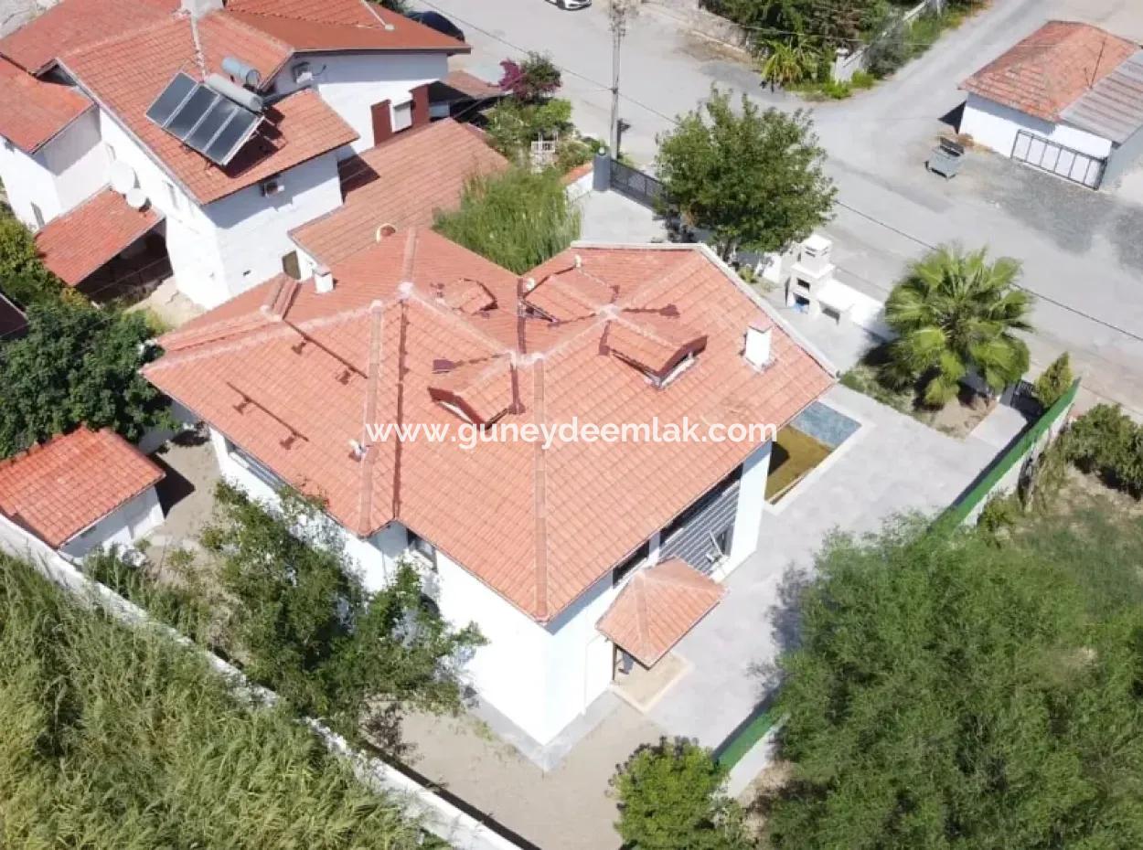 Mugla Dalyan 520 M2 Grundstück 230 M2 5+ 1 Ultra Luxusvilla Zum Verkauf