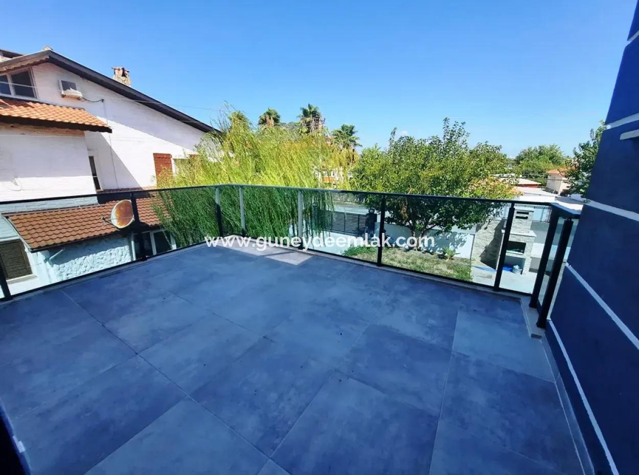 Mugla Dalyan 520 M2 Grundstück 230 M2 5+ 1 Ultra Luxusvilla Zum Verkauf