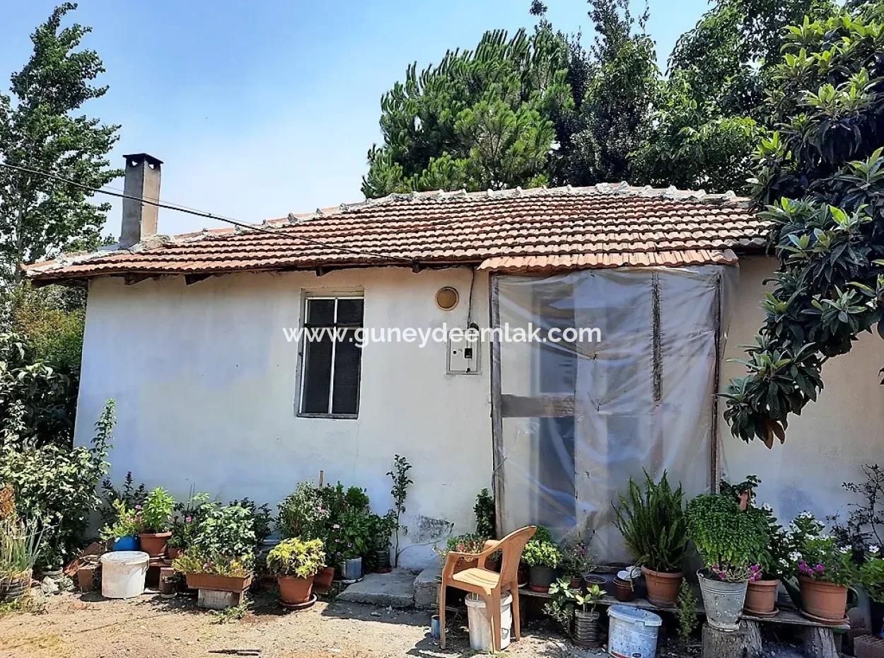 Mugla Ortaca Dalyan 1534 M2 Grundstück Einstöckiges Einfamilienhaus Zu Verkaufen