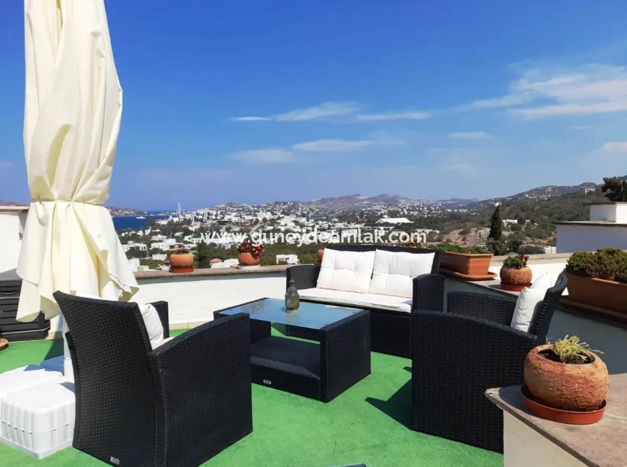 2+ 1 Hypothekenwohnungen Mit Meerblick In Yalikavak Zu Verkaufen