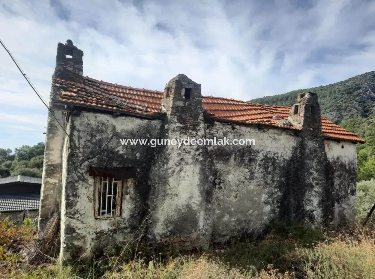 Meerblick Haus Zum Verkauf In Gocek Gokceovacik Und 246 M2 Grundstück