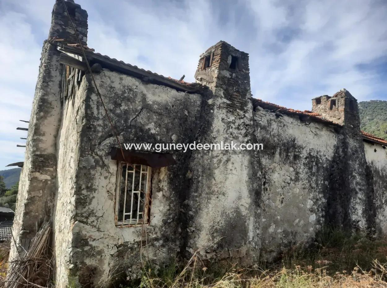 Meerblick Haus Zum Verkauf In Gocek Gokceovacik Und 246 M2 Grundstück