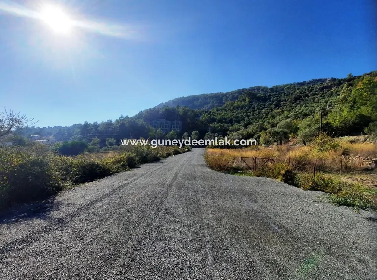 Mugla Ortaca Sarıgerme 405 M2 Zonierungsgrundstück Zum Verkauf