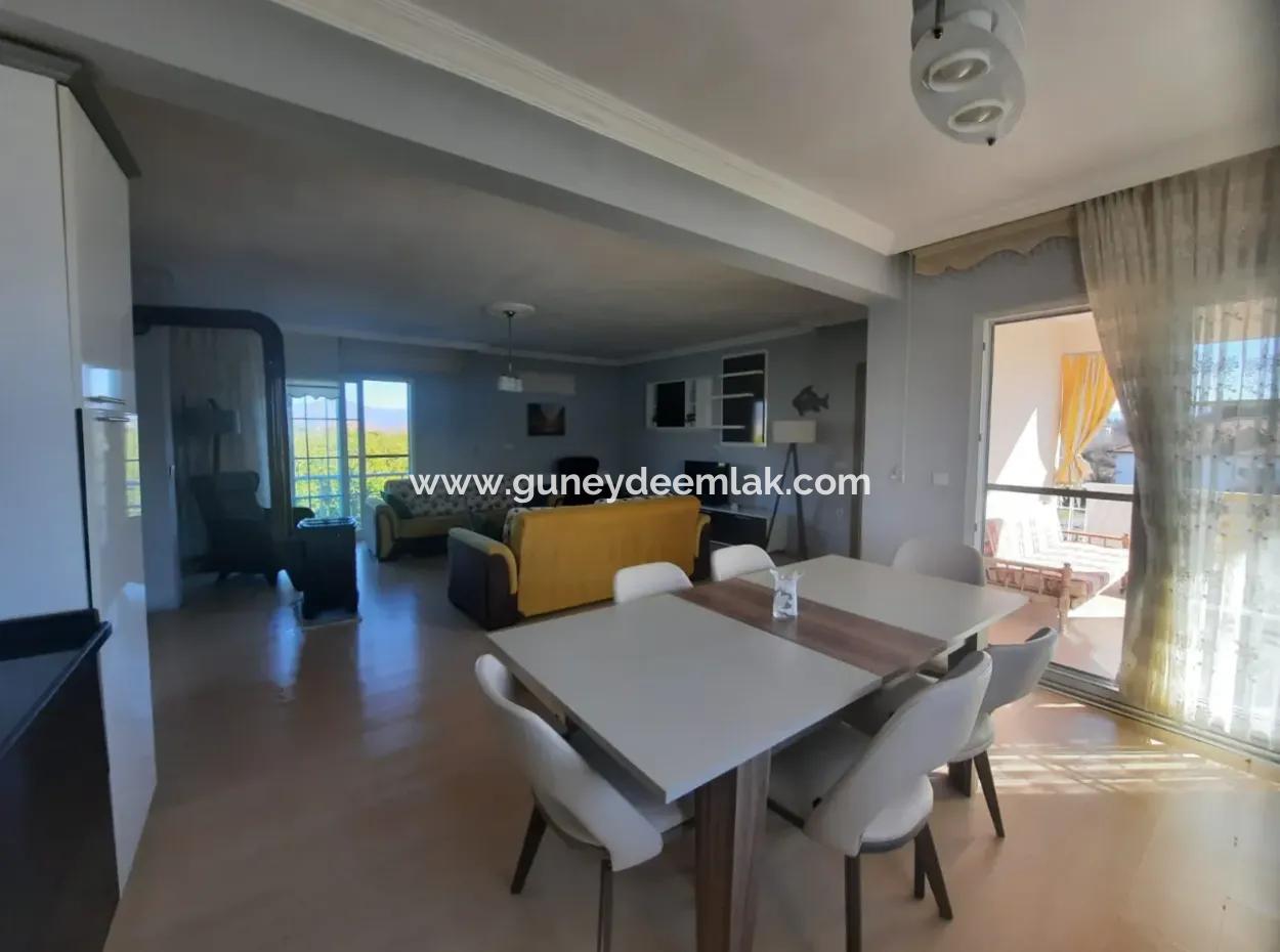 Mugla Ortaca Güzelyurt 130 M2 2 1 Wohnung Mit Möblierten Und Gartenartikeln Zu Vermieten