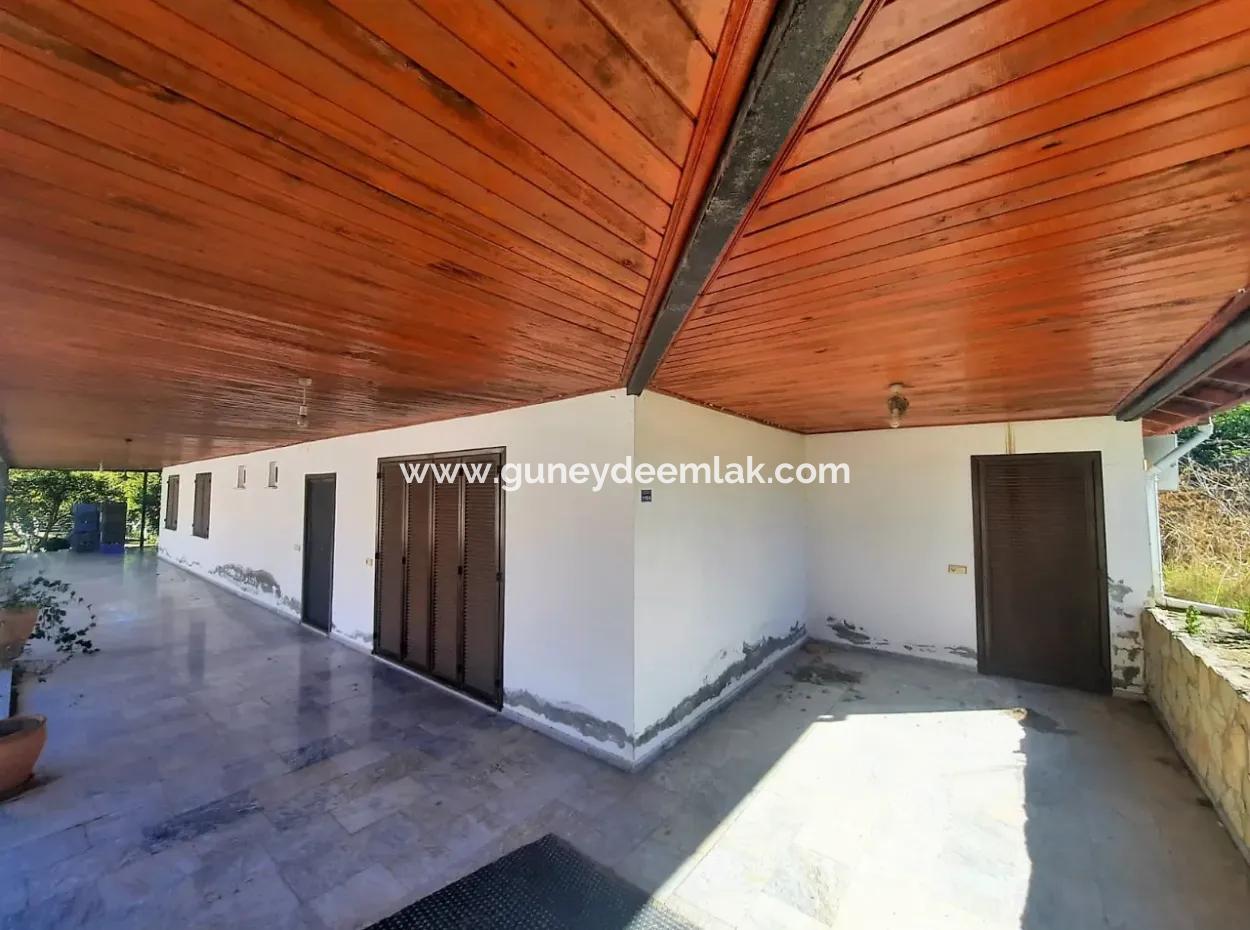 2 Einfamilienhäuser Zum Verkauf In 5179 M2 Garten In Köyceğiz Döşbelen