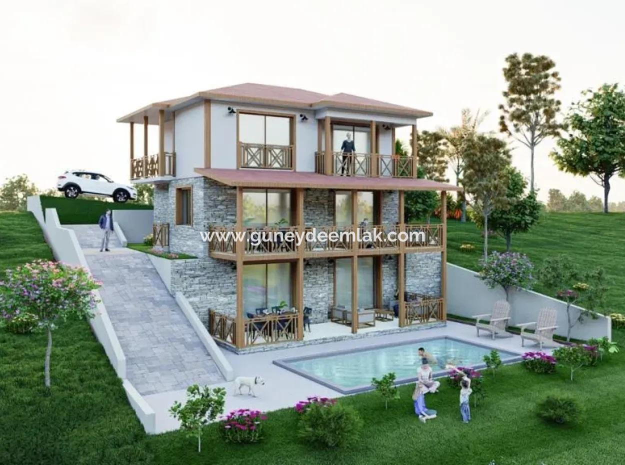 Köyceğiz Ağla Plateau 550M2 Projektbereites, Zoniertes Schnäppchenland Zum Verkauf