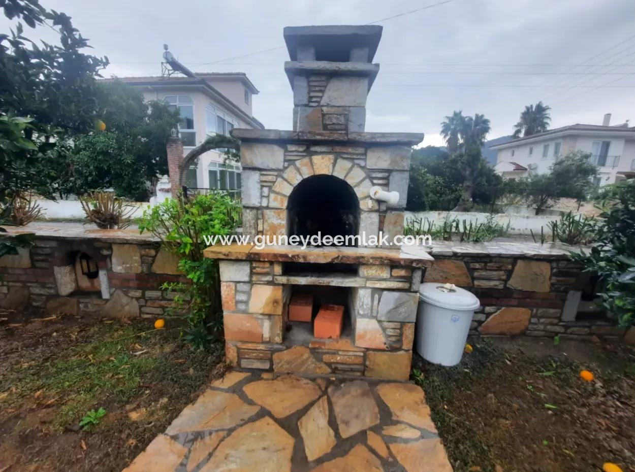 Dalyanda Freistehendes 500 M2 Grundstück 150 M2 4 1 Möblierte Maisonette Jahresmiete