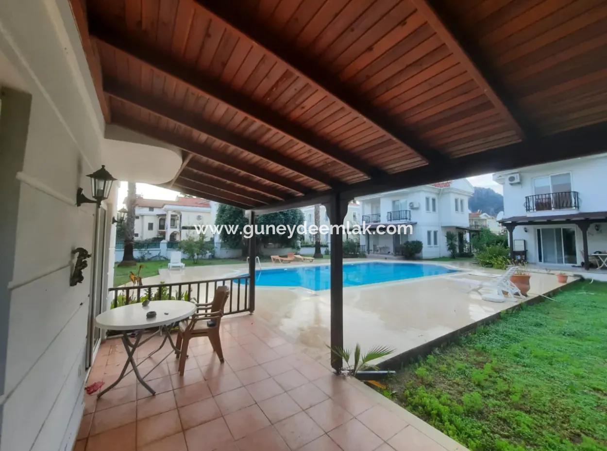 Muğla Dalyanda 3 1 Möblierte Maisonette Mit Swimmingpool Zu Vermieten