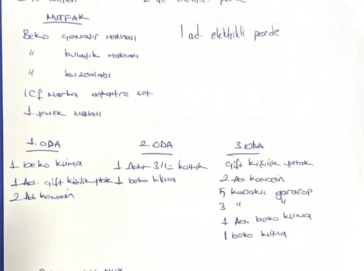 3 1 Voll Möblierte Wohnung Zu Vermieten In Ortaca