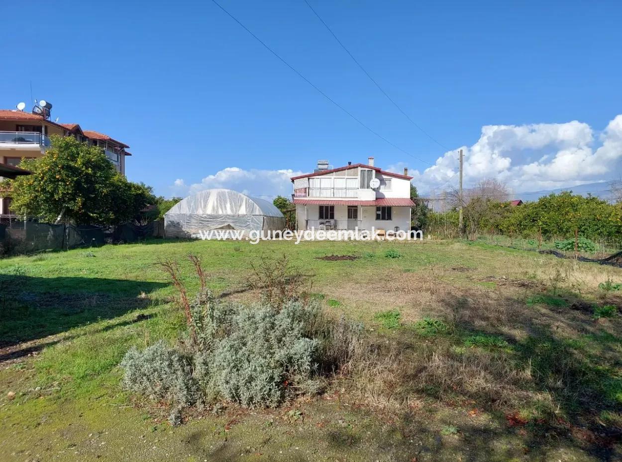 2-Stöckige Einfamilienwohnungen Auf 1230 M² Freistehendem Grundstück In Muğla Köyceğiz Kavakası – Zu Verkaufen