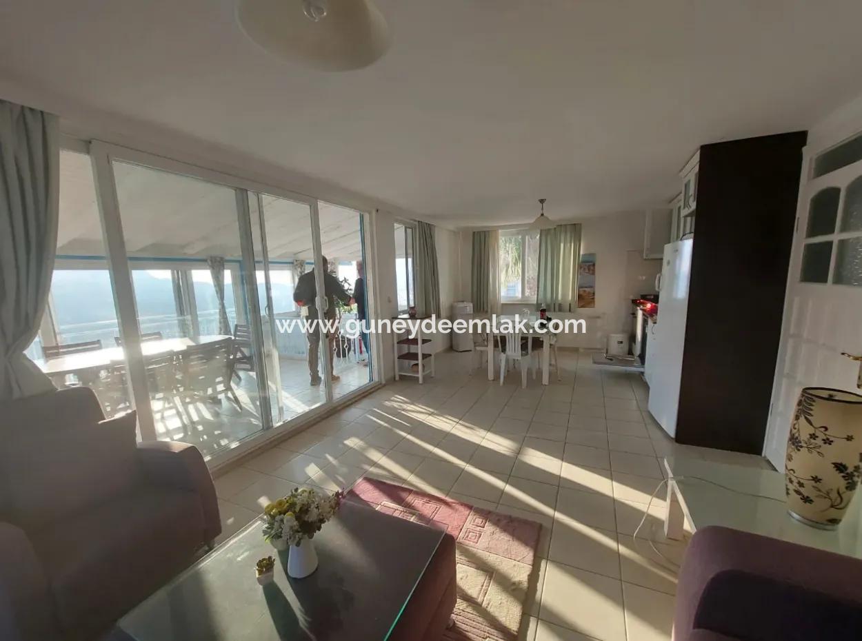 4 1 Freistehende Möblierte Villa Mit Meerblick Zum Verkauf In Muğla Dalyan Gökbel