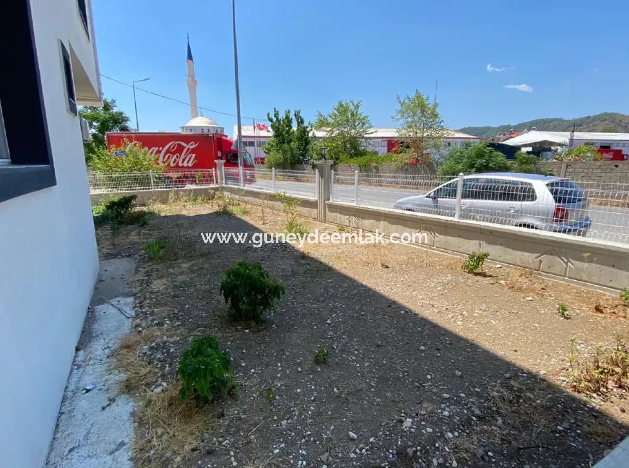 Zu Verkaufen In Ortaca, Mugla 1 1 Erdgeschosswohnung Mit Großem Balkon.