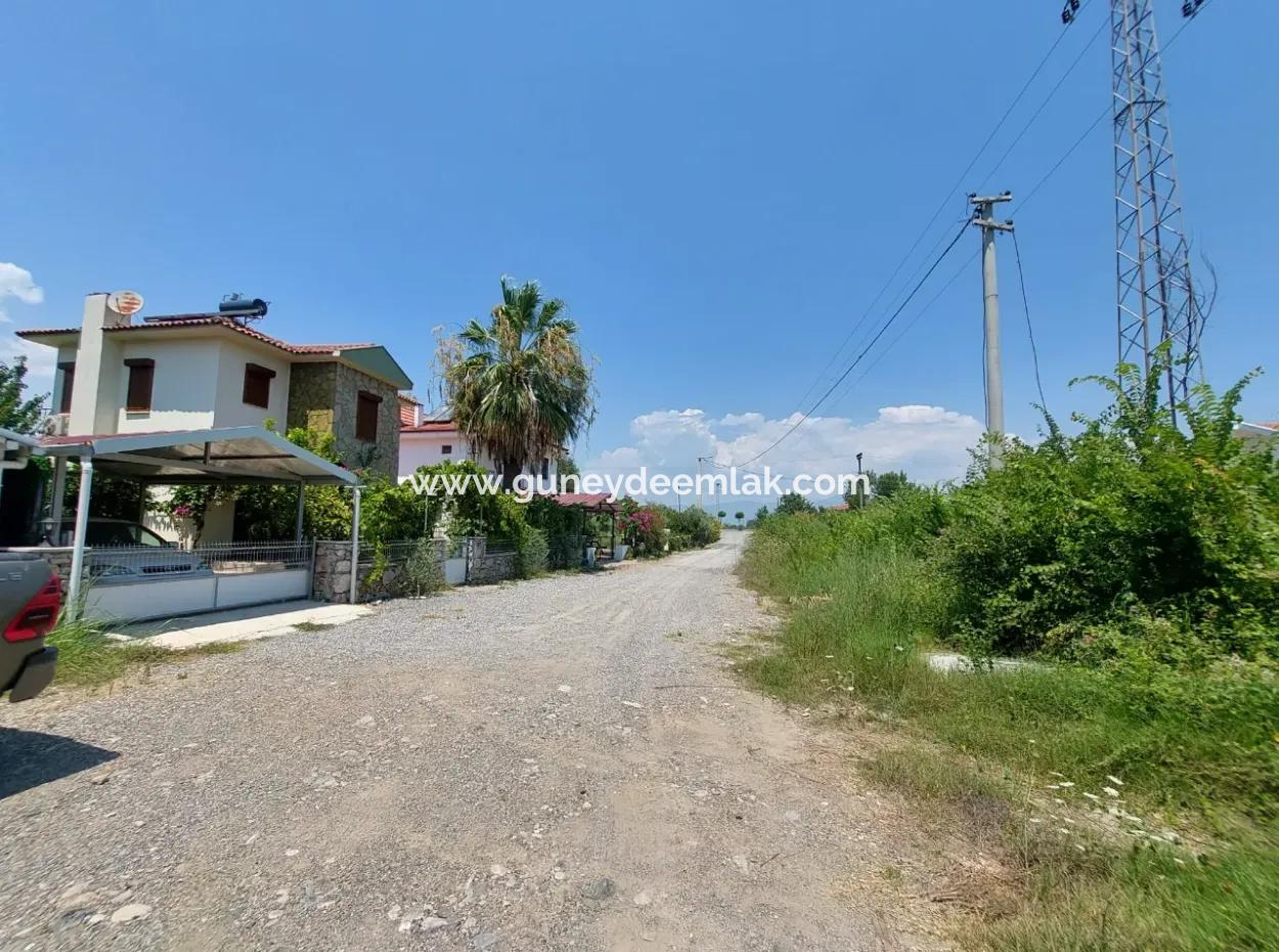 1.563 M² Zoniertes Grundstück, Das Für Den Hotel- Und Wohnungsbau In Dalyan, Muğla Geeignet Ist, Zu Verkaufen