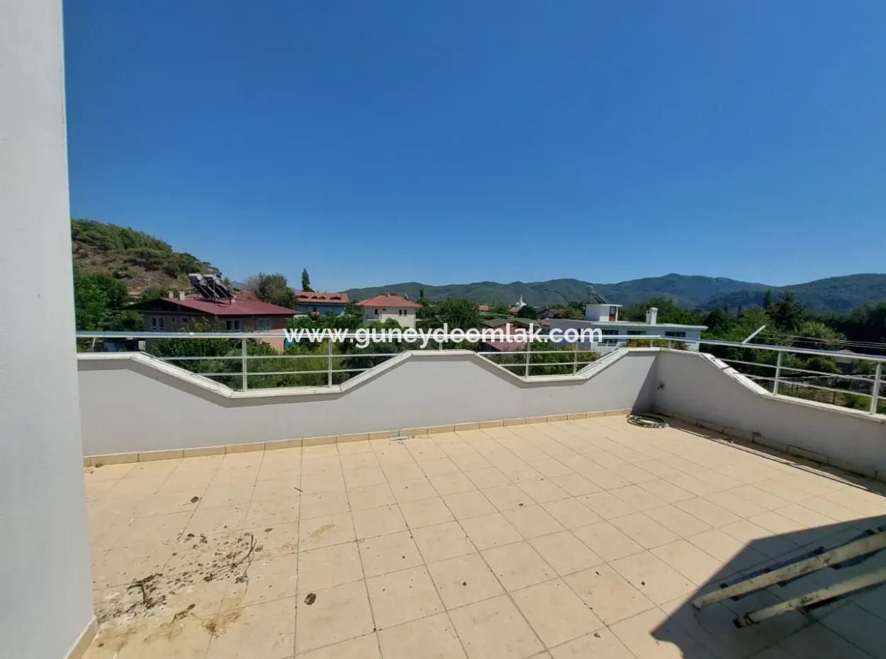 150 M2, 3 In 1 Unmöblierte Wohnung Zu Vermieten In Muğla Ortaca Eskiköy