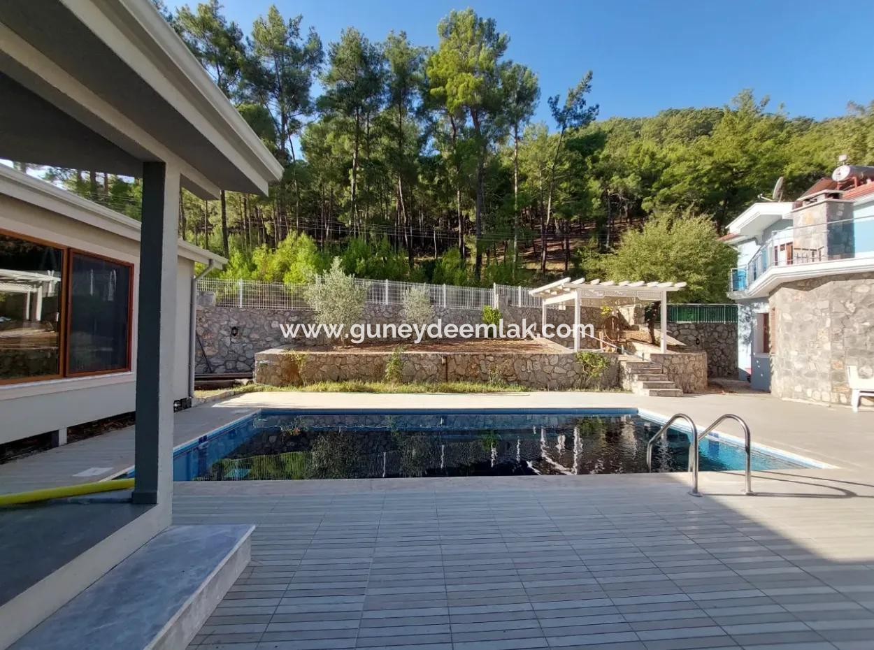 Freistehende Luxusvilla Mit Swimmingpool Zum Verkauf In Der Natur In Fethiye Üzümlü