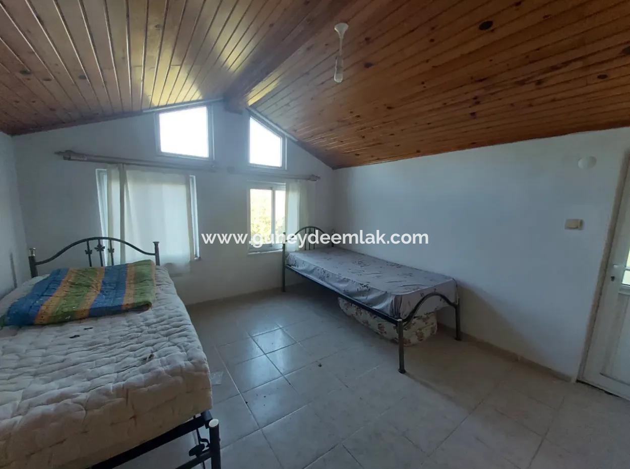 1 1 Möblierte Penthouse-Wohnung Zu Vermieten In Ortaca Okçular Marmarlı