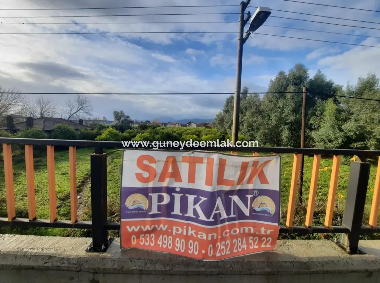 2.800 M² Gewerbe-/Wohngrundstück Zum Verkauf In Köyceğiz Toparlar Mit Blick Auf Die Hauptstraße