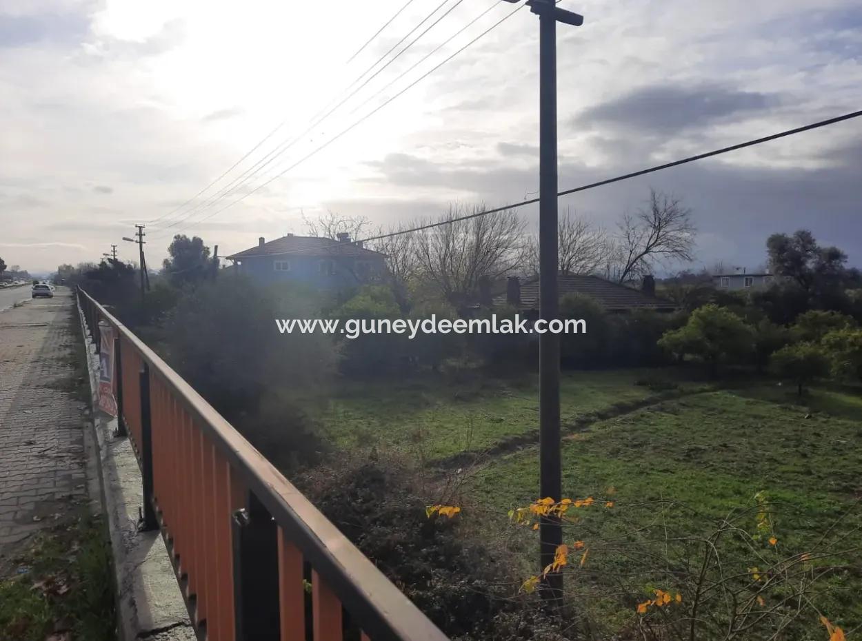 2.800 M² Gewerbe-/Wohngrundstück Zum Verkauf In Köyceğiz Toparlar Mit Blick Auf Die Hauptstraße