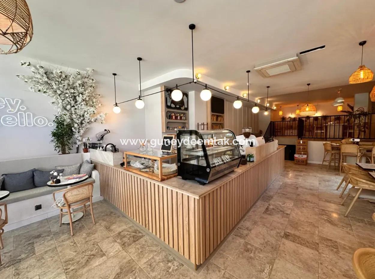 Luxuscafé Zu Vermieten In Der Belebtesten Straße Von Ortaca.