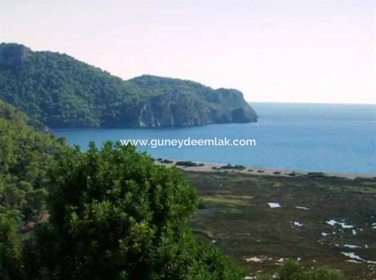 Mugla Dalaman Incebel Land Mit See- Und Seeblick Zum Verkauf