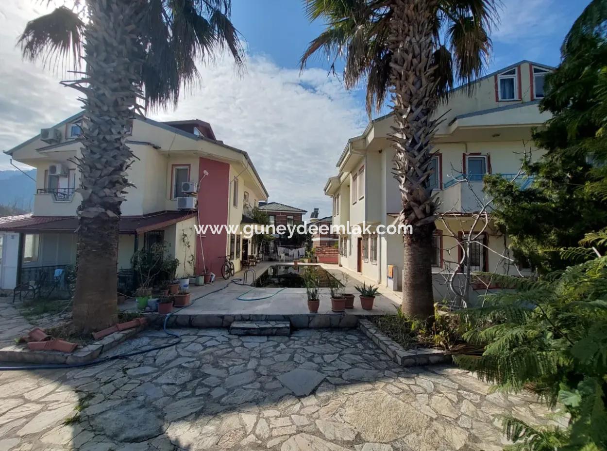 2 1 Unmöblierte Maisonette Mit Pool In Muğla Dalyan Zu Verkaufen