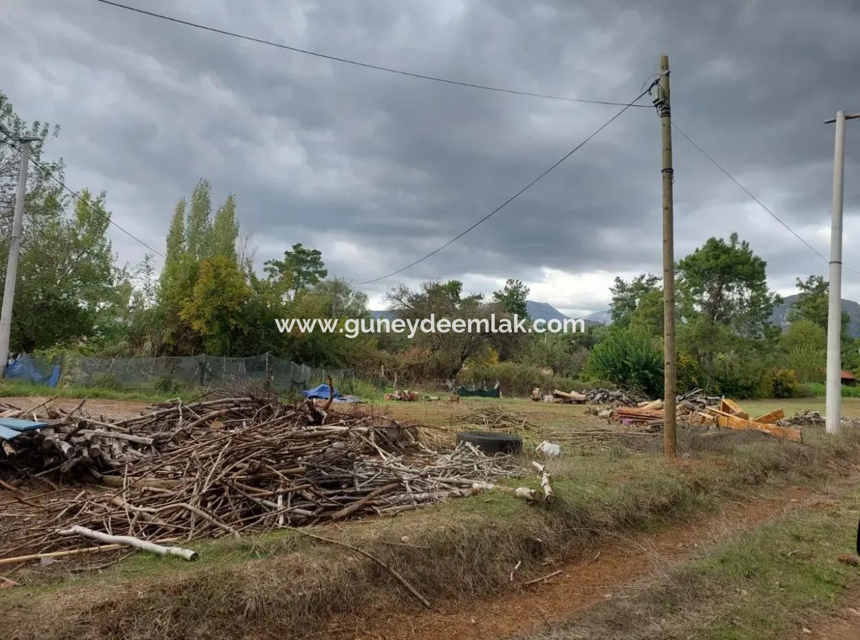 In Muğla Köyceğiz Pinar Sind Zwei Separate Grundstücke Mit Herrlicher Aussicht Zum Verkauf
