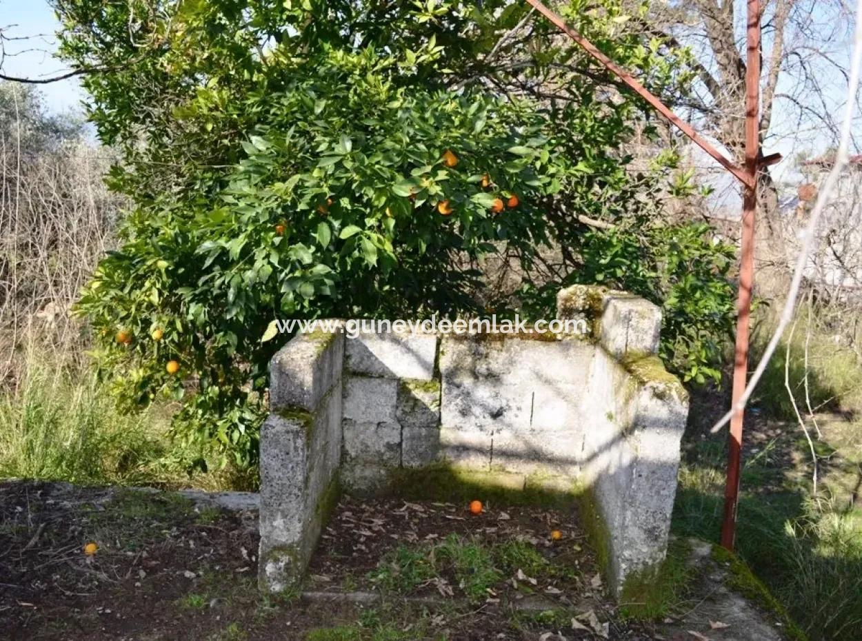 Freistehendes Haus Im Dorf Zum Verkauf In Fethiye Kadıköy