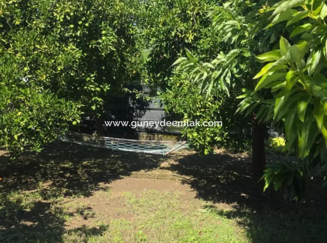2 1, 70 M2 Dorfhaus Zum Verkauf Auf 902 M2 Land Null Zur Ortaca Akıncı Sarıgerme Road