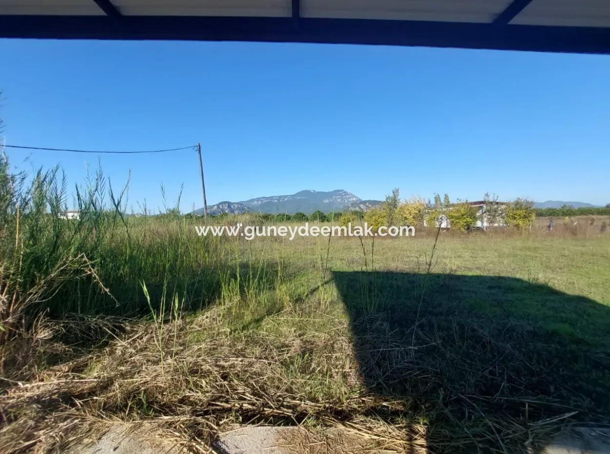 Ortaca Okçular Eckgrundstück 500 M2 Grundstück Zum Verkauf