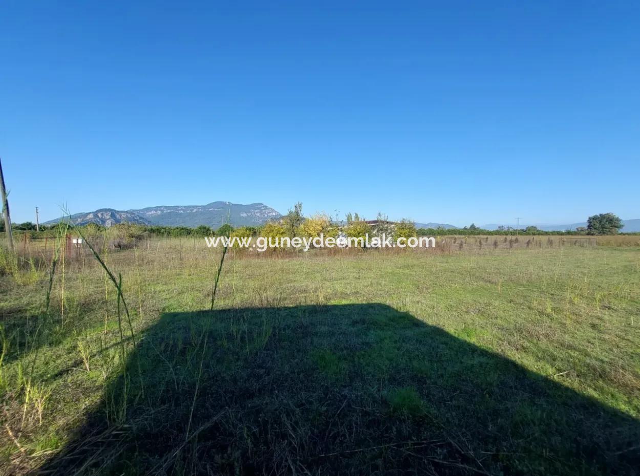 Ortaca Okçular Eckgrundstück 500 M2 Grundstück Zum Verkauf