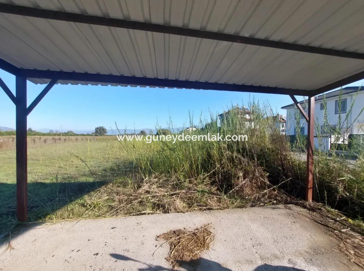 Ortaca Okçular Eckgrundstück 500 M2 Grundstück Zum Verkauf