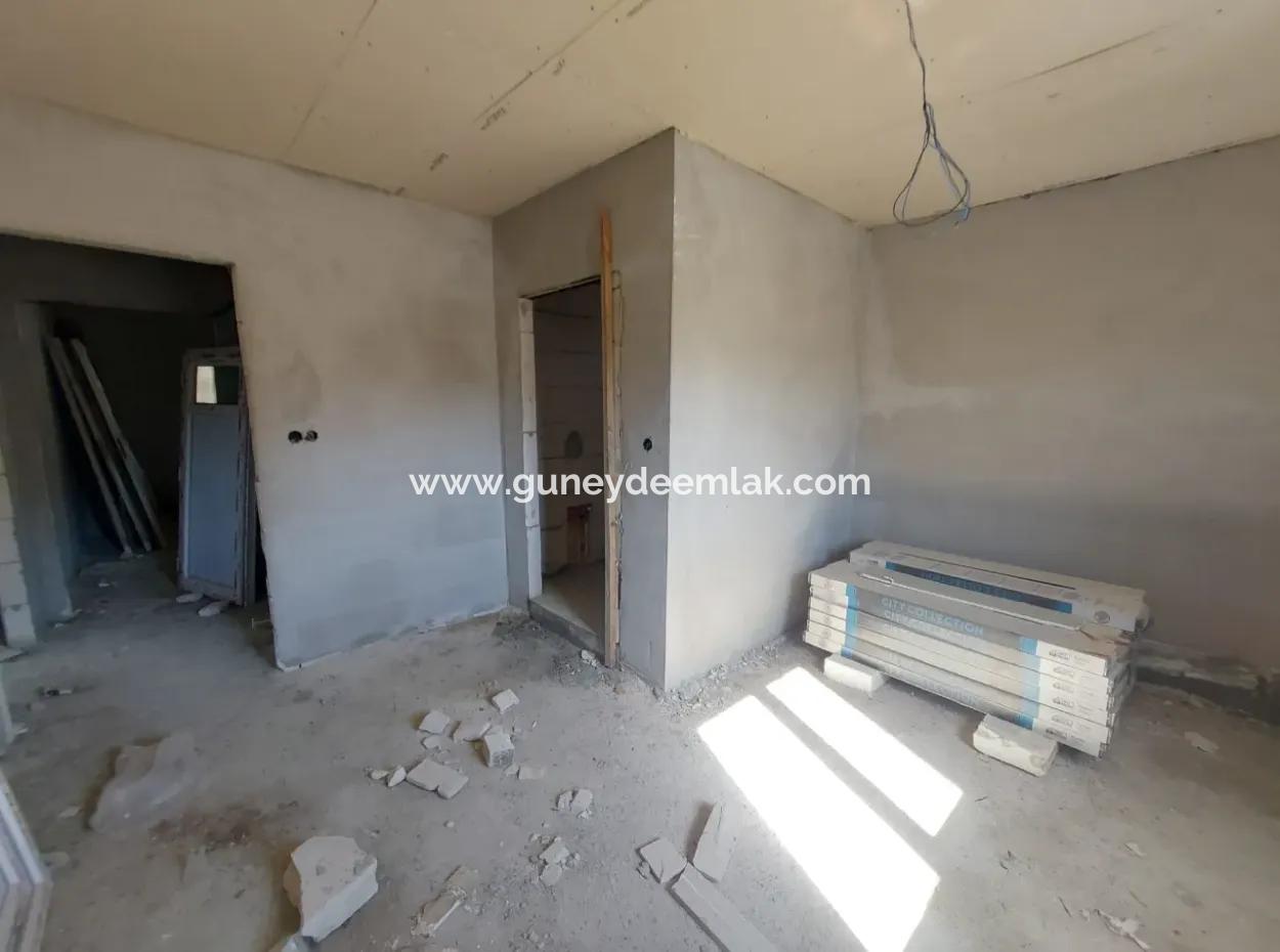 Auf 763 M2 Grundstück In Ortaca Gökbel, Rohbau 70 M2, 2 1 Fertighaus Zu Verkaufen