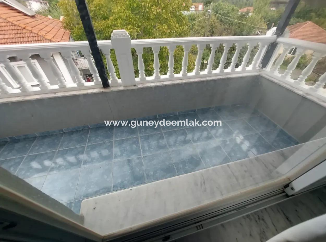 Große Und Geräumige 2 1 Penthouse Wohnung Unmöbliert Zu Vermieten In Muğla Ortaca Kemaliye