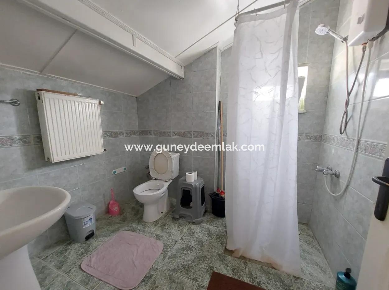 Möblierte 2 1, 70M2, Penthouse-Wohnung Zu Vermieten Im Zentrum Von Dalyan, Muğla