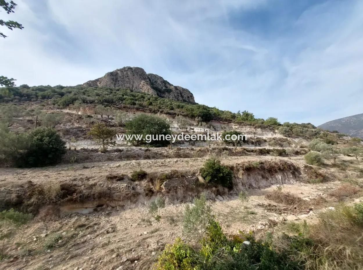 15 200 M2 Freistehendes Grundstück Zum Verkauf In Muğla Datça Yazi