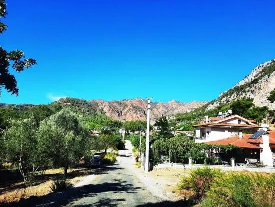 Fethiye Göcekte Freistehende Wohnung Zoning Schnäppchen Grundstück Zu Verkaufen