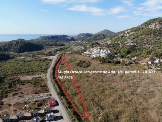 14.300 M² Grundstück, Das Sich Für Investitionen In Ortaca Sarıgerme, Muğla Eignet