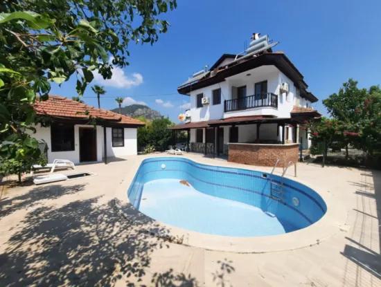 3 1 Und 1 1 Unmöblierte Villa Mit Pool In Muğla Ortaca Dalyan