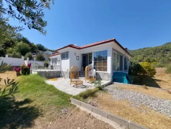 2 1 Unmöbliertes Großes Einfamilienhaus In Köyceğiz Çandır Jahresmiete