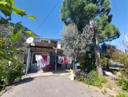 2-Stöckiges Einfamilienhaus Zum Verkauf Auf 500 M² Land In Mergenli, Ortaca, Muğla