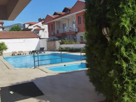 Muğla Ortaca Dalyanda Schwimmbad, Voll Möbliert 1 1 Wohnung Zu Vermieten