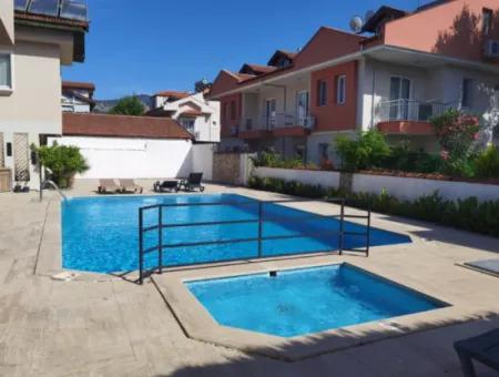 Muğla Ortaca Dalyanda Schwimmbad, Voll Möbliert 1 1 Wohnung Zu Vermieten