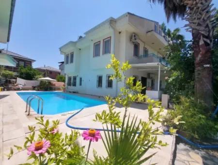 Mugla Dalyanda 70M2, 2 In 1, Möblierte Erdgeschosswohnung Mit Pool Zu Verkaufen