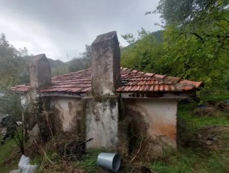 Dorfhaus Mit Eigentumsurkunde Zum Verkauf In Der Natur In Muğla Fethiye İnlice