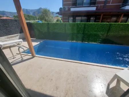 Maisonette Mit Freistehendem Swimmingpool Im Muğla Dalyan-Komplex Zu Verkaufen