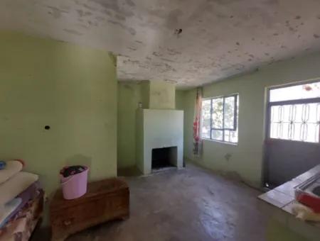 Muğla, Köyceğiz, Kavakarası 400 M2 Grundstück 90 M2 2 1 Schnäppchen Einstöckiges Haus Zum Verkauf