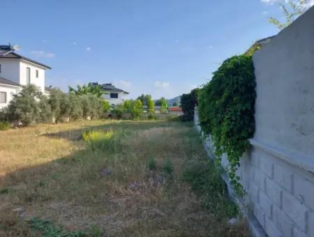 500 M² Freistehendes Grundstück Und 250 M² Baurechte Sind In Muğla Ortaca, Okçular, Zum Verkauf