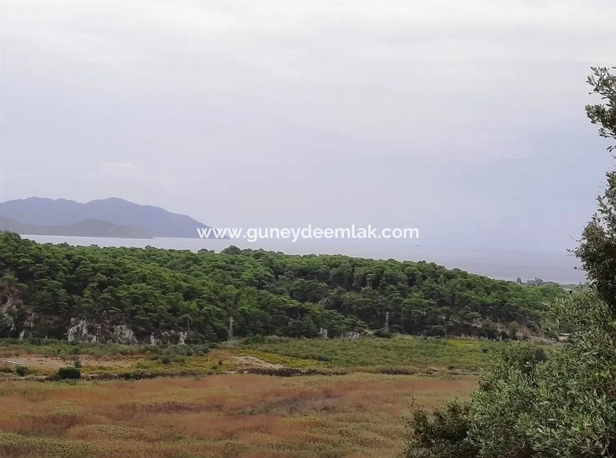 Mugla Ortaca Sarıgerme 880 M2 Full Sea And Nature View Plot For Sale