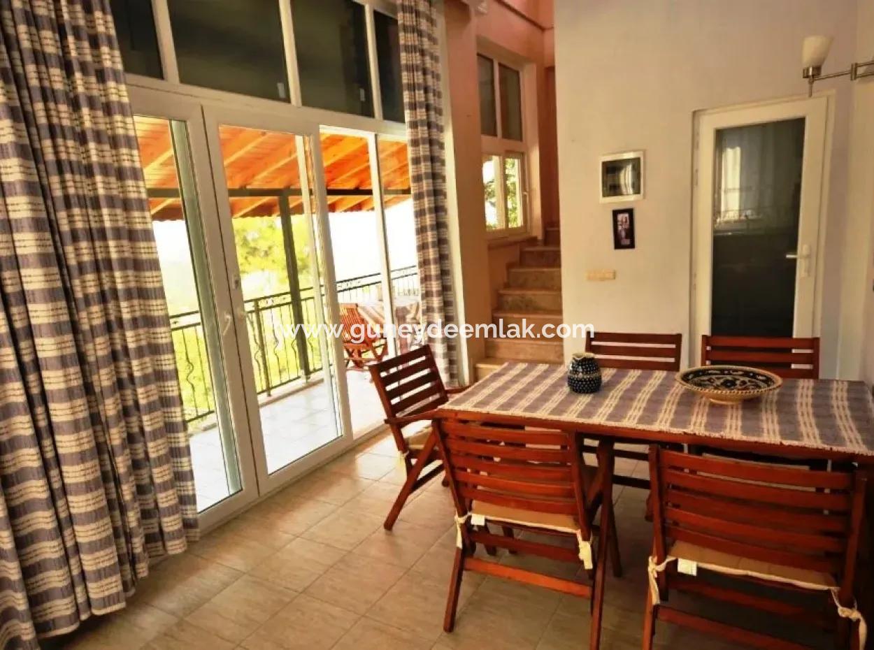 Mugla Dalyan Gökbel Holiday Pleasure In Villa With Swimming Pool Overlooking The Sea